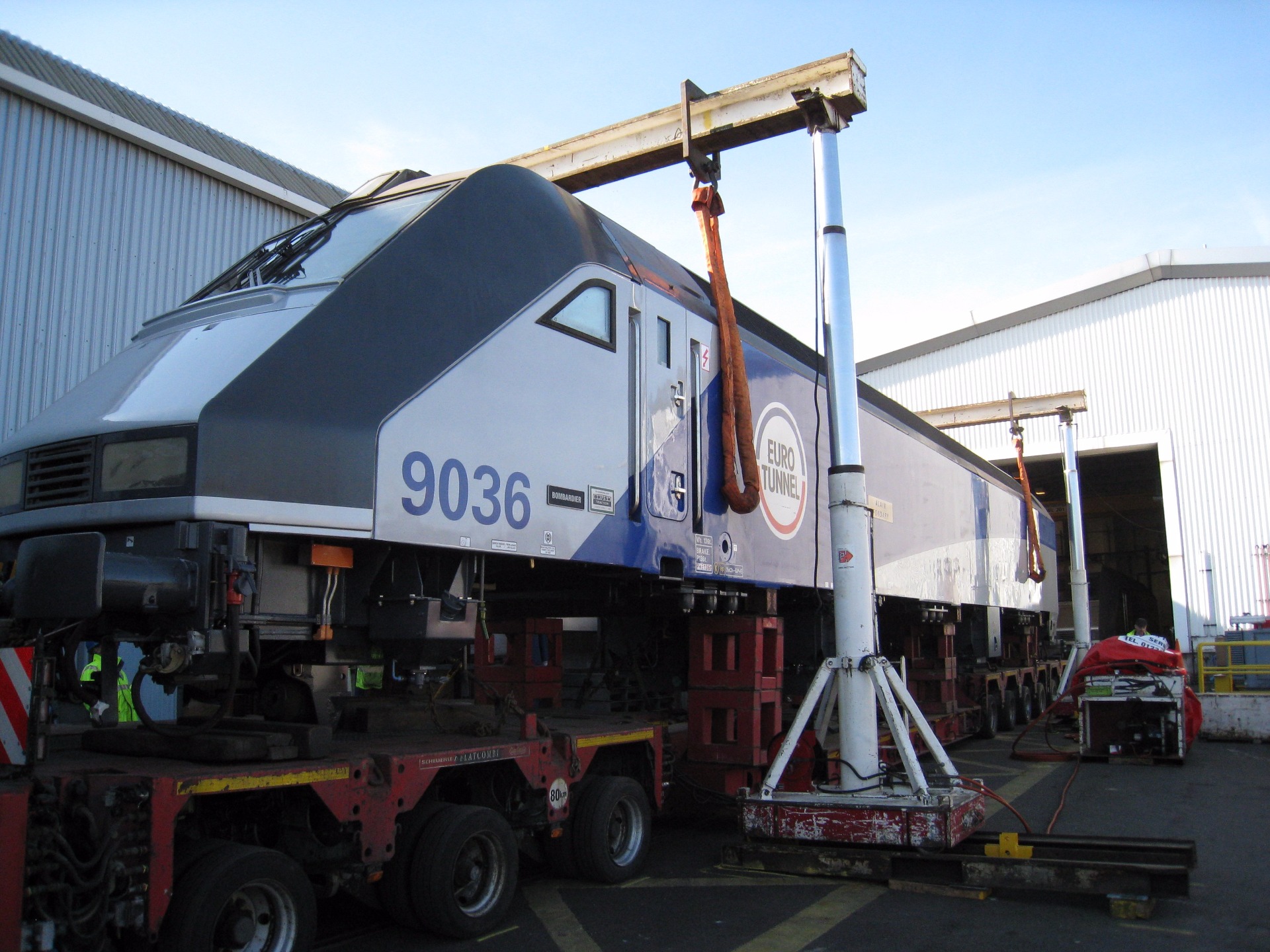 Hydraulic Gantry lifting locomotive